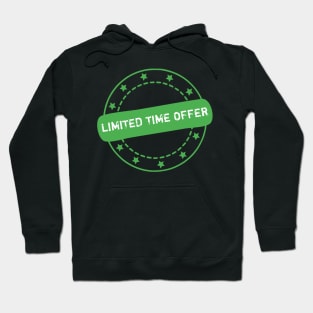Limited Time Offer Stamp Icon Hoodie